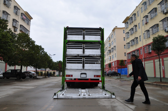 雛禽運輸車，恒溫運豬車，豬苗運輸車，小(xiǎo)豬仔運輸車