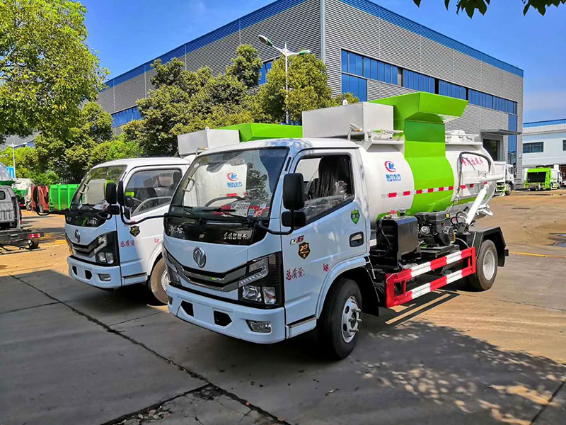 國六東風多(duō)利卡餐廚垃圾車